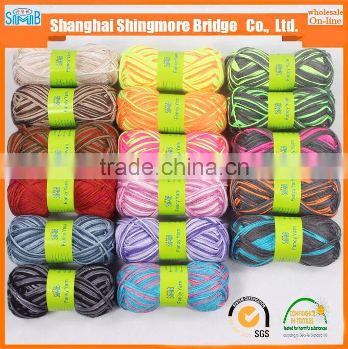 100 acrylic yarn from China knitted yarn factory hot wholesale acrylic yarn for knitting