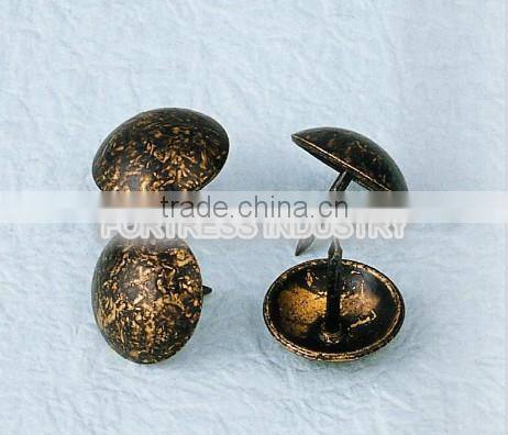 Classical bronze decoration button/nail for sofa