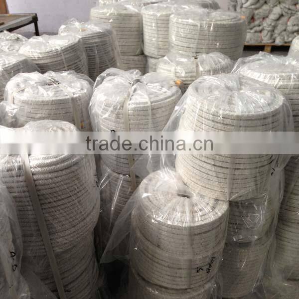 Hot Sale ceramic fiber braided square packing for mechanical sealing