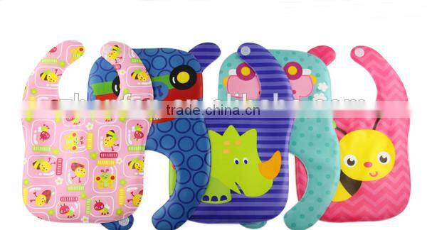 new design waterproof non-toxic EVA soft baby bibs