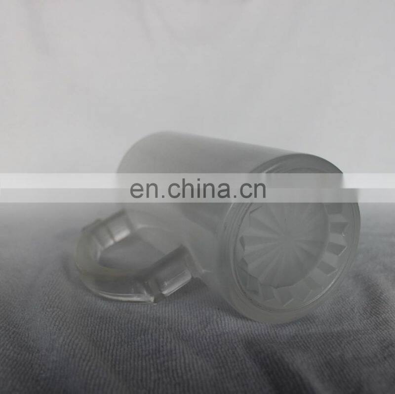 16oz sublimation coating but inner etching glass beer steins