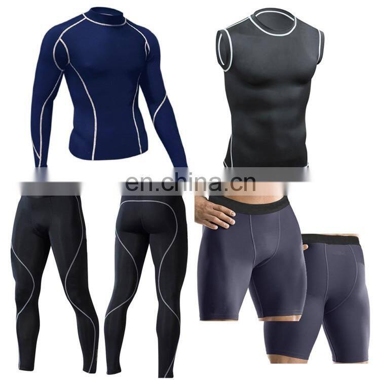 Factory compression bicycle wear dry fit breathable useful compression bicycle wear