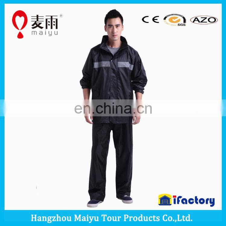 black comfortable unisex windproof waterproof breathable pants