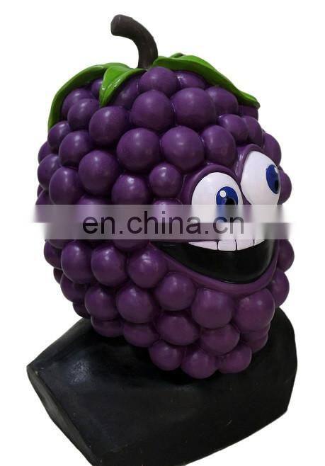 New Fancy dress Party Costume Accessory TV Cartoon advertising Fruit grape Mask