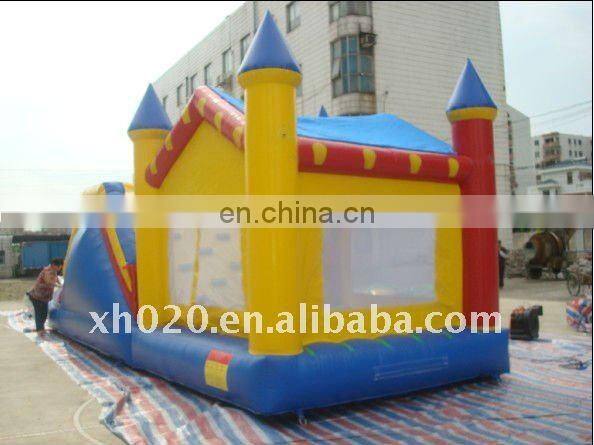 C049 side and bouncer Inflatable bouncer slide jumper kids