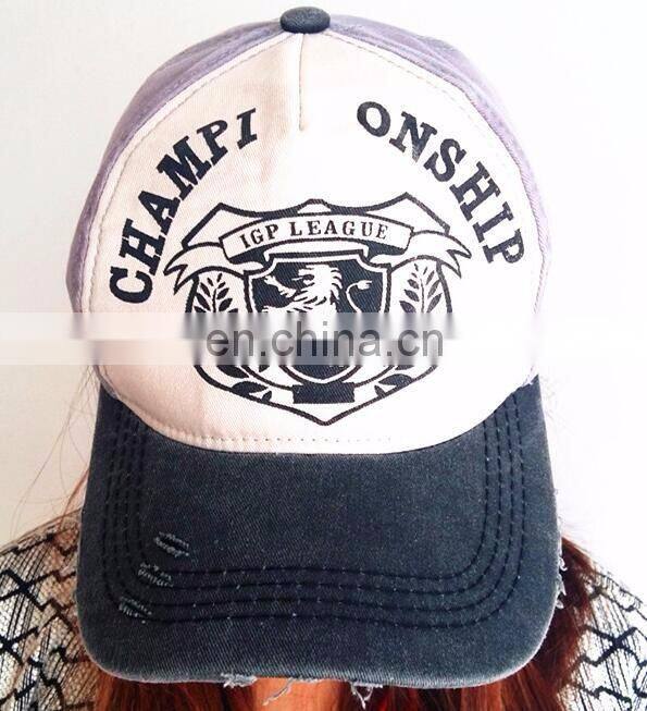 Modern Design Unisex Plain Easy Adjustable Baseball Cap Hat