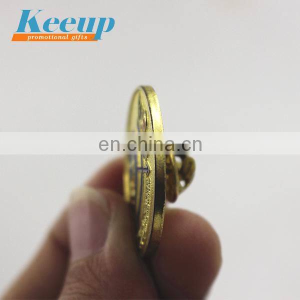 Hot Sales Wholesale Customized Round Die Cast Metal Badges