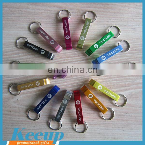 China Wholesale Customized Metal Keyring Bottle Opener for Giveaways