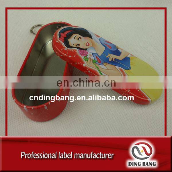Wholesale Stock Items Individual Packaged Various Design High Definition Printed Custom Snow White Cheap Candy Tin Box