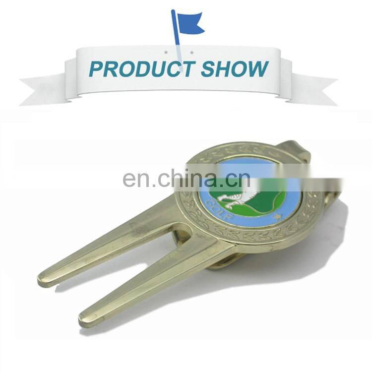 Cheap custom personalize brand golf divot tool for golf culd gift item