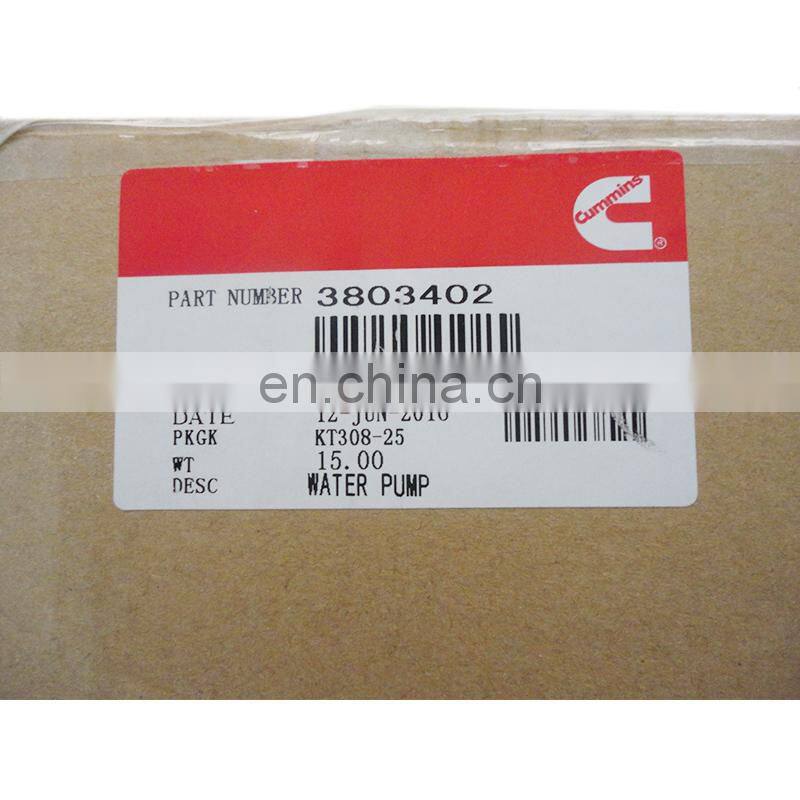 High quality Original brand new 3803402 diesel engine part M11 water pump
