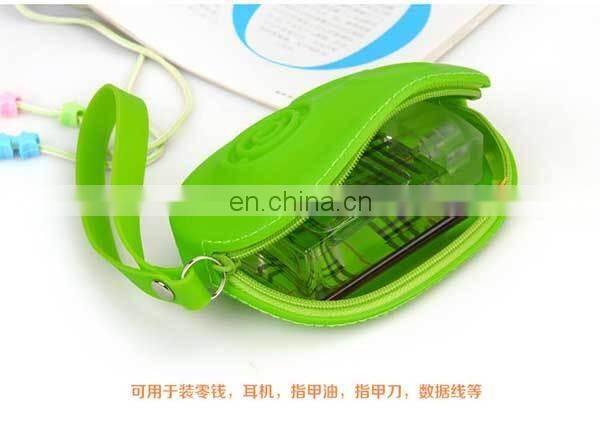 Novelty Cheap Change Money Purse Mini Pouch Custom Cartoon Shape Coin Wallet Bags