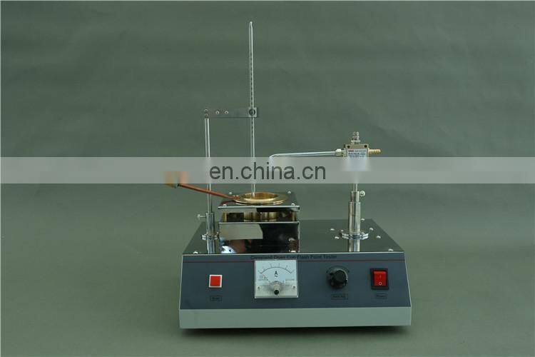 China SYD-3536 electric Bitumen Asphalt Cleveland Flash Fire Point Test Meter