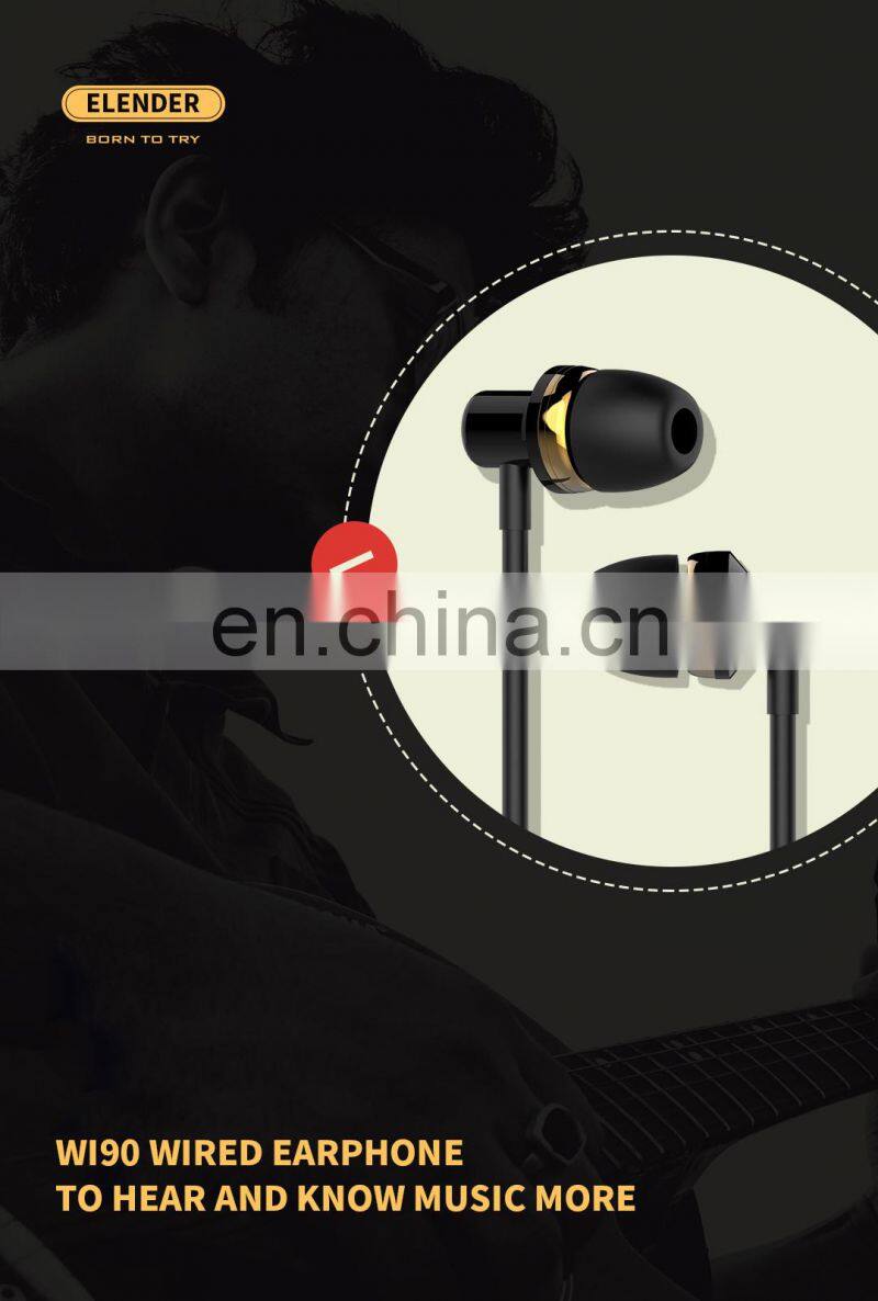 New Arrivals 2019 Amazon Free Sample Hand Free Small Wired Control Earphone