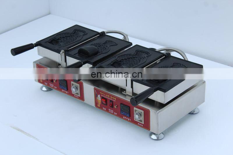 CE approval taiyaki machine/ice cream cone waffle maker/fish waffle maker with special price