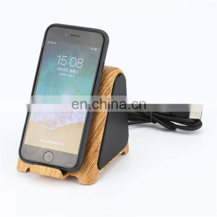 Induction Speaker with Qi Wireless Charger Charging Pad Dock Stand 5W Quick Charge Speaker
