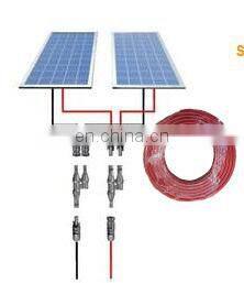 thinned copper conduct 6mm2 dc solar cable 0.6kv TUV UL Certificate