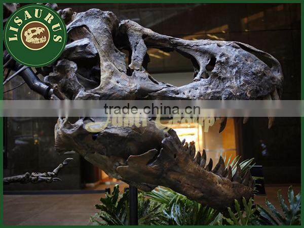 JLDF-G-0027 Dinosaur Fossil Fiber Glass Art Sculpture