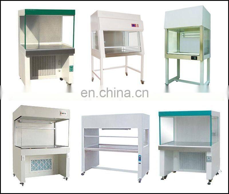 laboratory furniture vertical laminar flow hood/clean bench with uv lamp