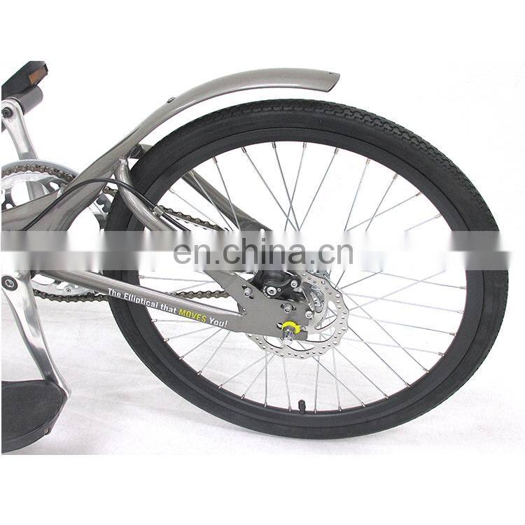 New Types Indoor and Outdoor 3 Wheel Elliptical PT Fitness Cross Trainer Exercise Bike