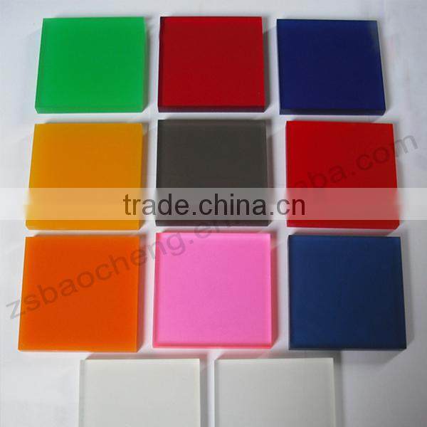 Wholesale Price customized eco-friendly color acrylic sheet