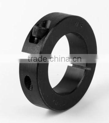 1-3/4'' (1.75'') Bore One-Piece Clamping Shaft Collar, Black Oxide Plated