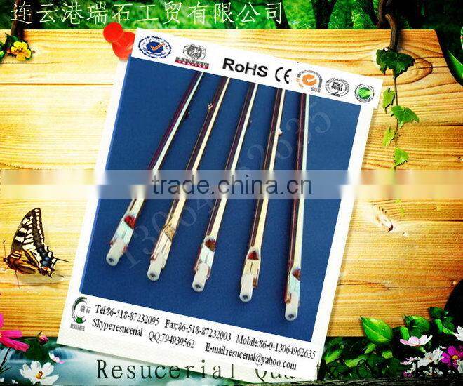 Top level best sell quartz glass heater tube parts