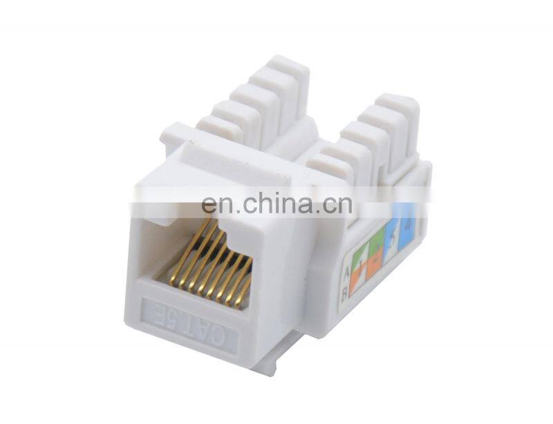MT-5102 Krone rj45 cat6 keystone jack with Krone IDC