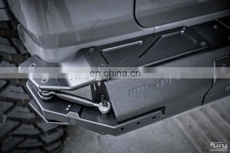 Furyengraver rear bumper accessories for Jeep Wrangler JL car bumper parts