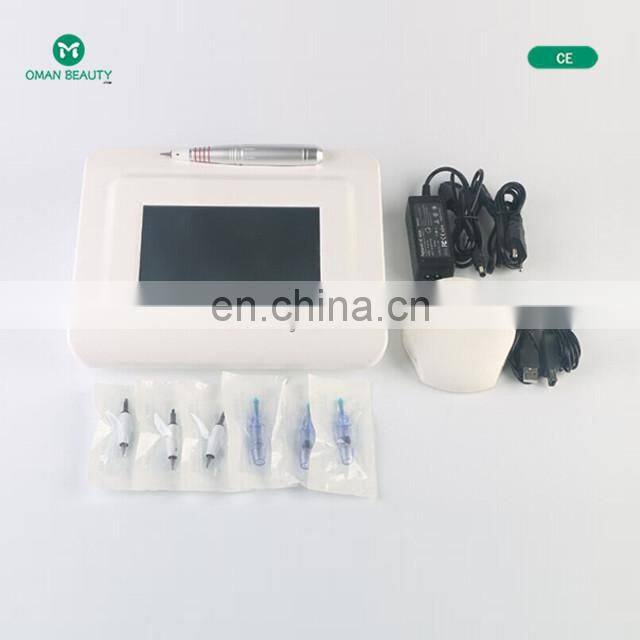Sales 3D eyebrow permanent make up professional rotate tattoo gun kit & derma pen