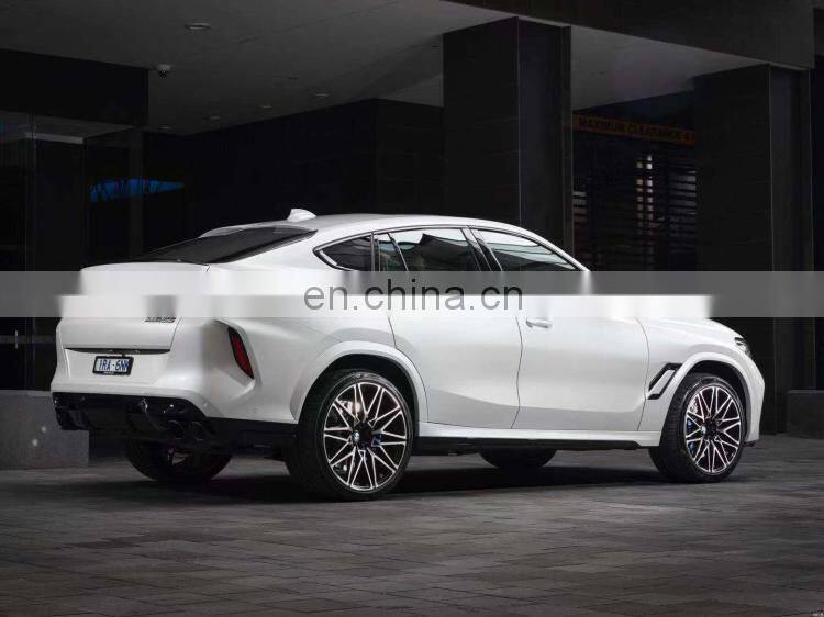 Runde Exceptional Quality Kit For 19-21 BMW X6 G06 Upgrade F96 X6M Body Kit Front Bumper Rear Bumper Wheel Eyebrow Fog Lamp