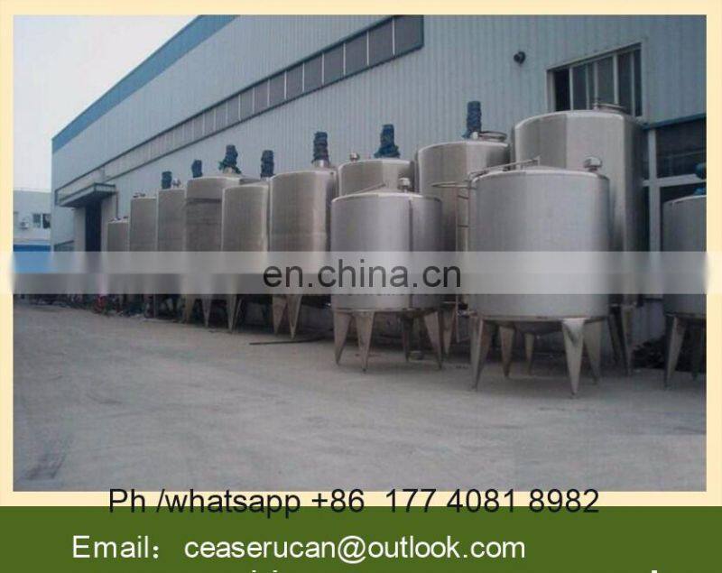 food and beverage machinery stainless steel mixing tank