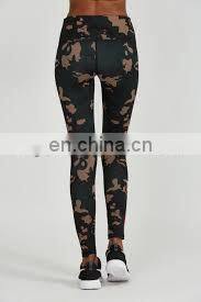 high quality flower sublimation printed leggy Fitness & Yoga design leggings for women