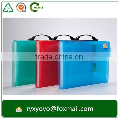 2016 high quality a4 manila paper file folder with multi-pockets