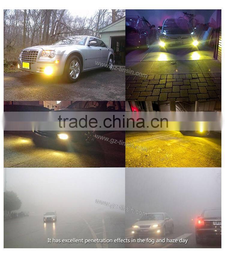 Truely all in one design no interference of car auto led drl fog light 12v fog machine