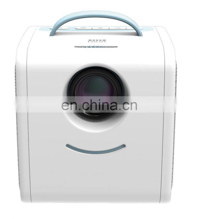 2019 Christmas Gift S1 Portable Kid Mini LCD Story Projector with Hi-Fi Speaker
