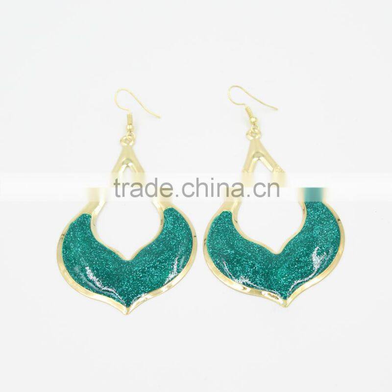 12 Pairs A Lot Six Colors Mixed Wholesale Multicolor Epoxy Earring,Latest Earring Jewelry Huggie Earrings