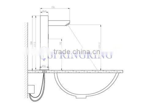 Brass Automatic Sensor Electric Faucet