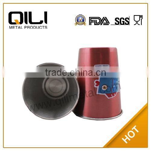 300ml red spray paint stainless steel cup holders