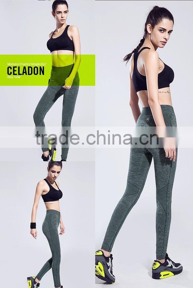 wholesale custom High rise Drawstring waist women sports joggers