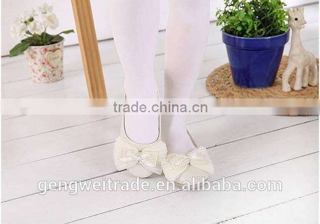 2015 Spring kids shoes girl butterfly princess girl baby shoes kids pearls shoes