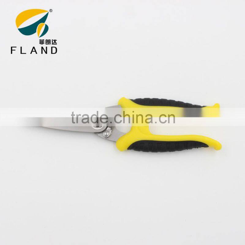 YangJiang Factory price Office Scissors with TPR Soft Handle student scissors set