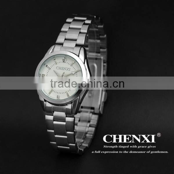 Day Date Display Couple Watches Men 021BM&LD Japan Movement White Black CHENXI Watch Chinese Watch Manufacturer Men Wristwatches