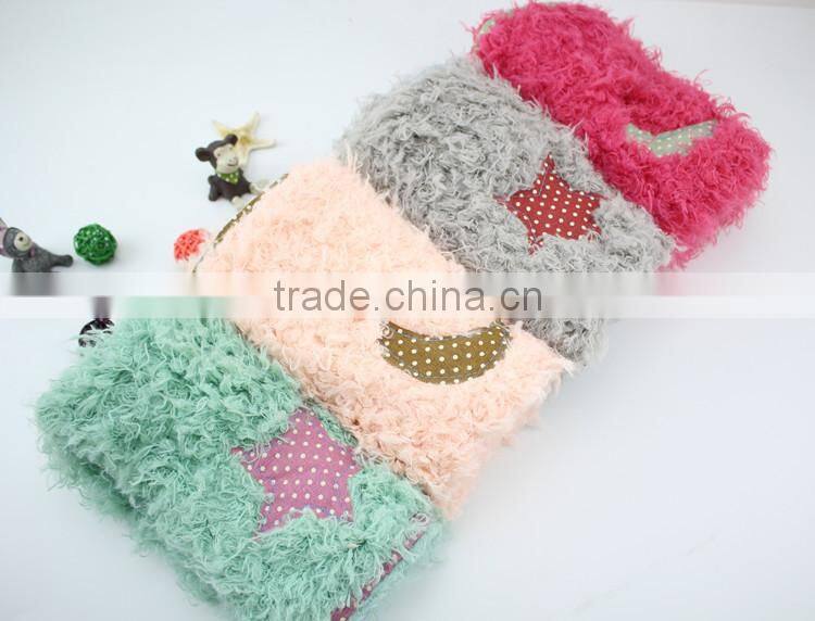 2015 Autumn Winter Newest Cotton and CamoFleece Moon Star Pattern Boys Girls Fashion Baby Scarf