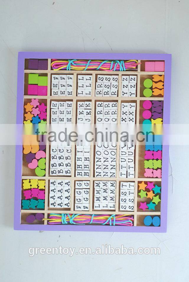 wooden math toy educational toys preschool