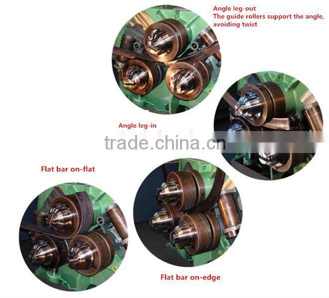 W24Y 100 steel roller frame bending machine