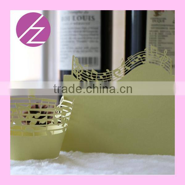 Elegant laser cut wedding table place cards ZK-8