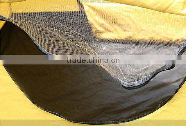 Single layer manual factory price outdoor camping bubble tent