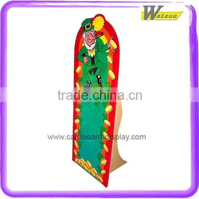 free floor standing advertising cardboard display stand