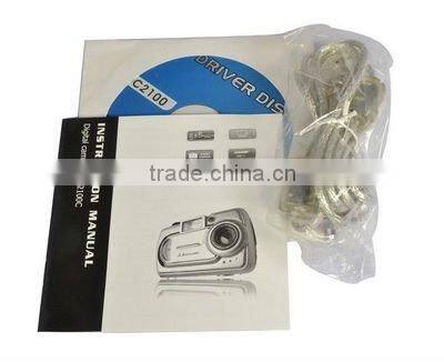 Fashion and Popular digital camera with 4GB DC2100D